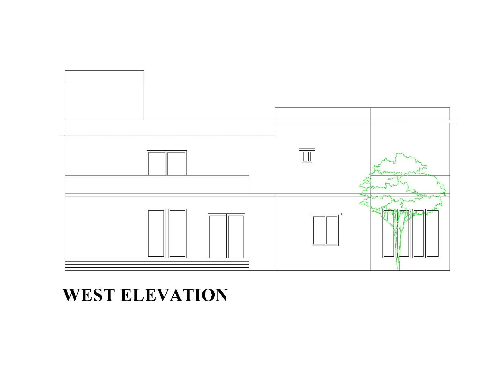 West Elevation